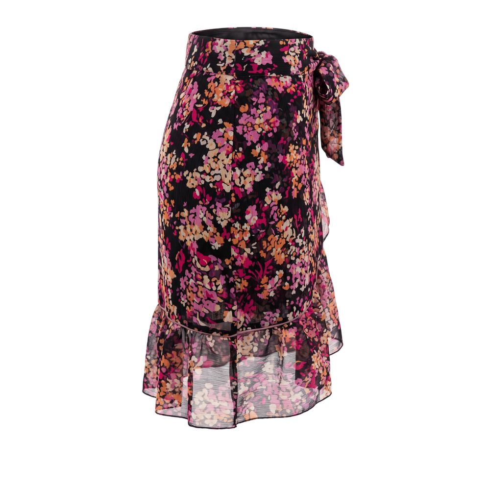 Trussardi Jeans Pink Polyester Damenrock