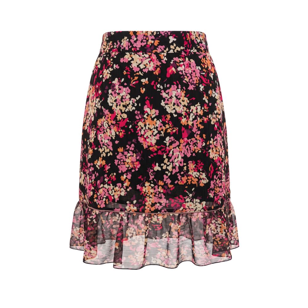 Trussardi Jeans Pink Polyester Damenrock