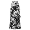 Trussardi Jeans Schwarzer Damenrock aus Polyester