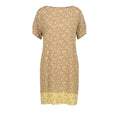 Trussardi Jeans Beige Viskose Damenkleid
