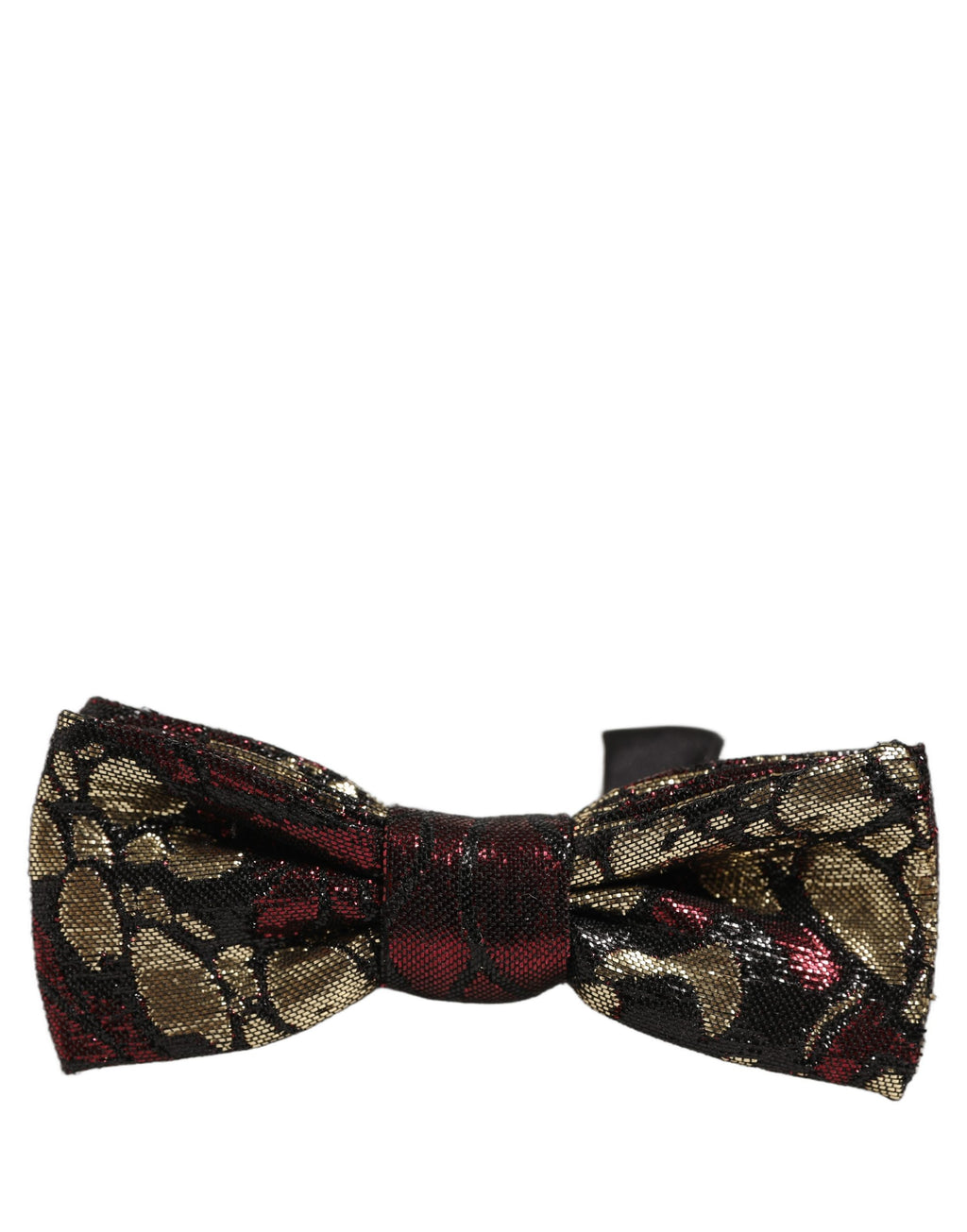 Dolce & Gabbana Mehrfarbige Blumen-Jacquard-Krawatte mit verstellbarem Band