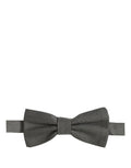 Dolce & Gabbana Herren Fliege aus Seide mit Muster, Grau, Verstellbar