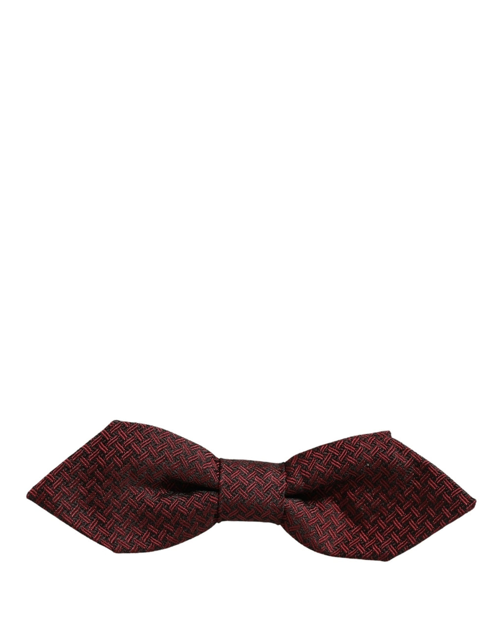Dolce & Gabbana Herren Fliege aus roter Seide "Fantasy" mit verstellbarem Band