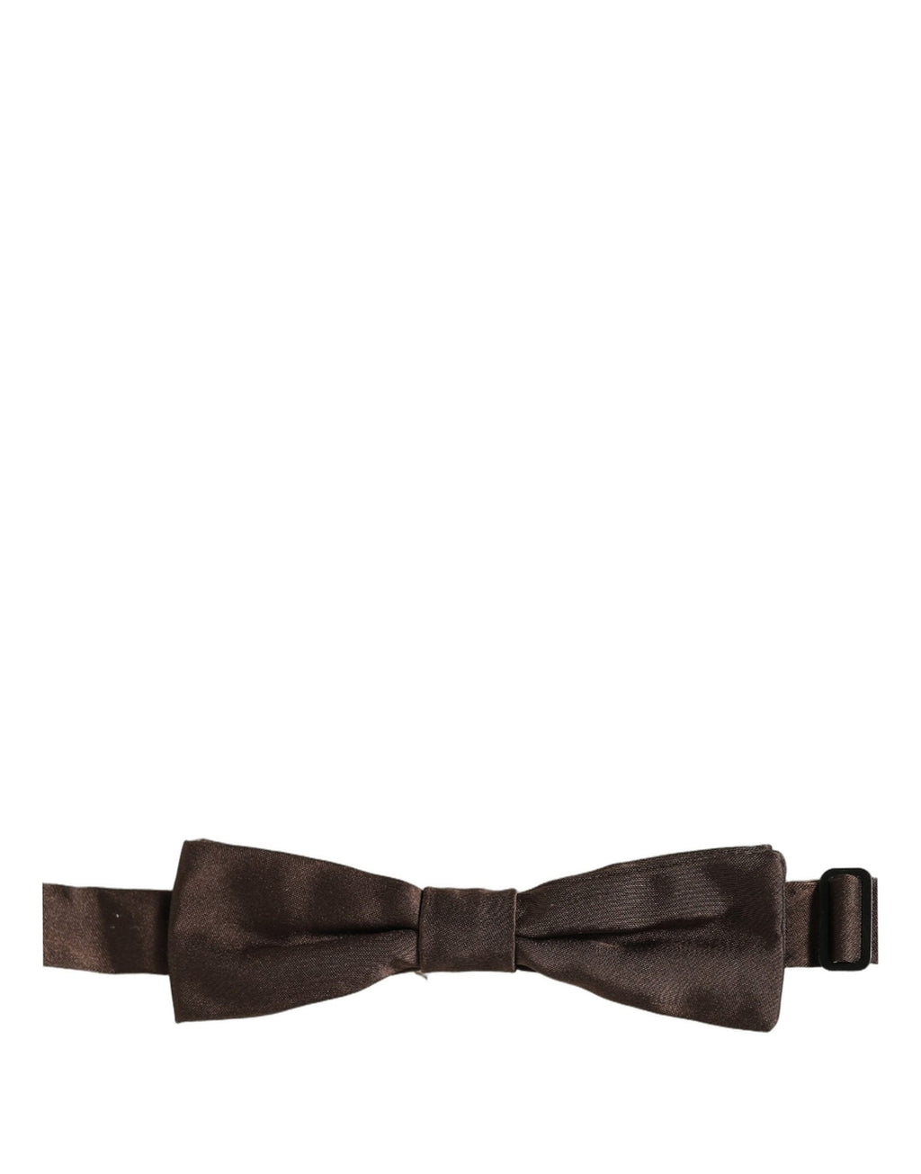 Dolce & Gabbana Herren Fliege aus 100% Seide, verstellbar, Braun