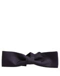 Dolce & Gabbana Herren Fliege aus 100% Seide, Violett, Verstellbar