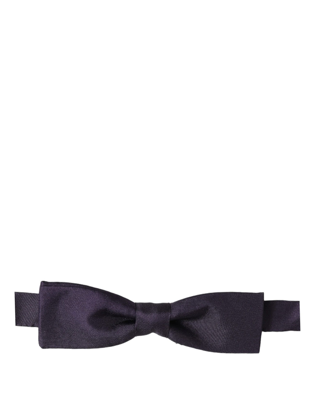Dolce & Gabbana Herren Fliege aus 100% Seide, Violett, Verstellbar