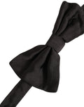 Dolce & Gabbana Herren Schwarze 100% Seide Verstellbare Krawatte Fliege