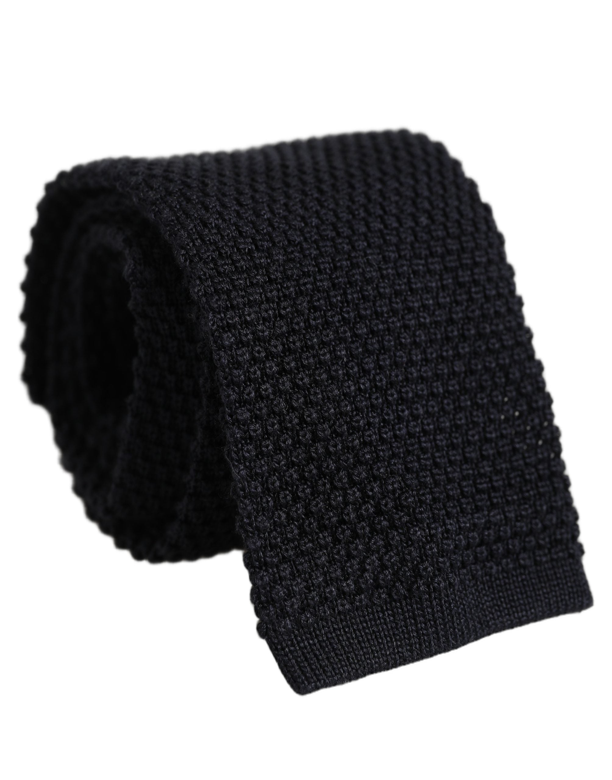 Dolce & Gabbana Herrenschwarz 100% Seide Verstellbare Herren Krawatte