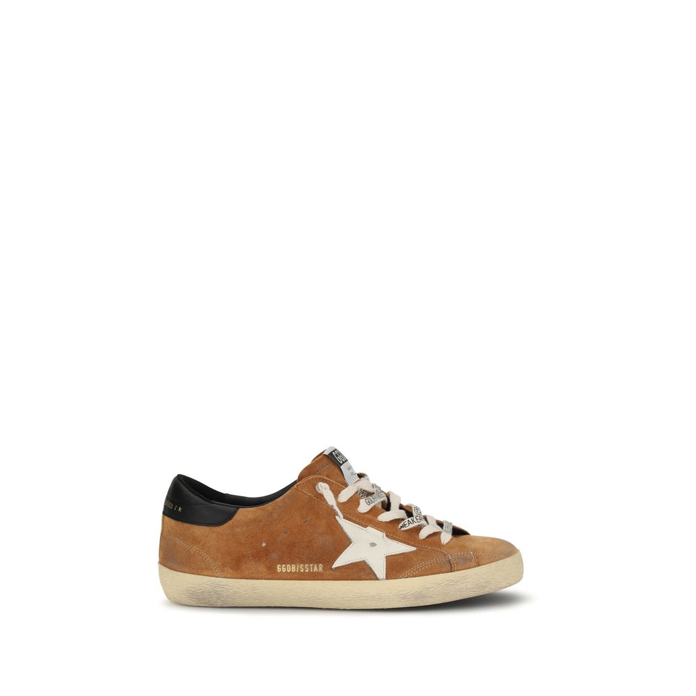 Golden Goose Braune Kalbsleder Bos Taurus Low Top Sneaker