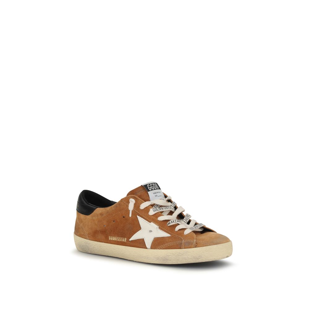 Golden Goose Braune Kalbsleder Bos Taurus Low Top Sneaker
