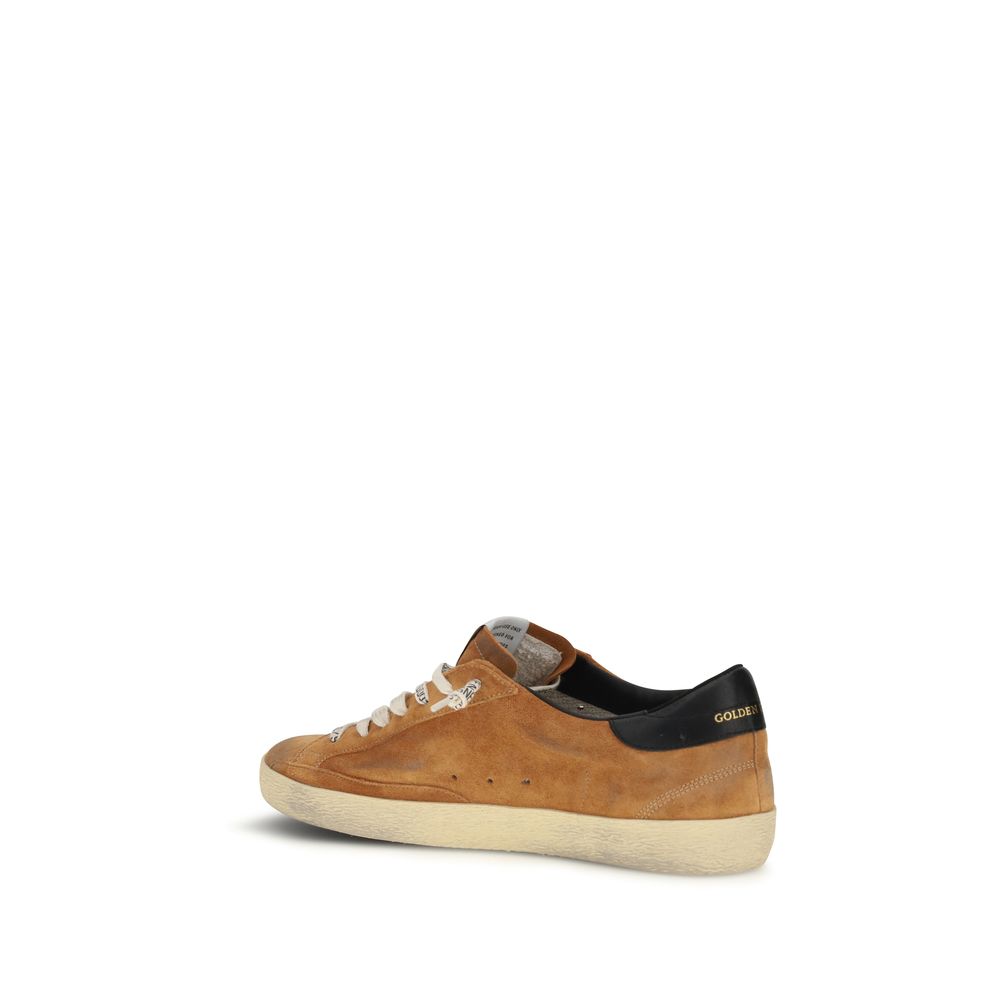 Golden Goose Braune Kalbsleder Bos Taurus Low Top Sneaker