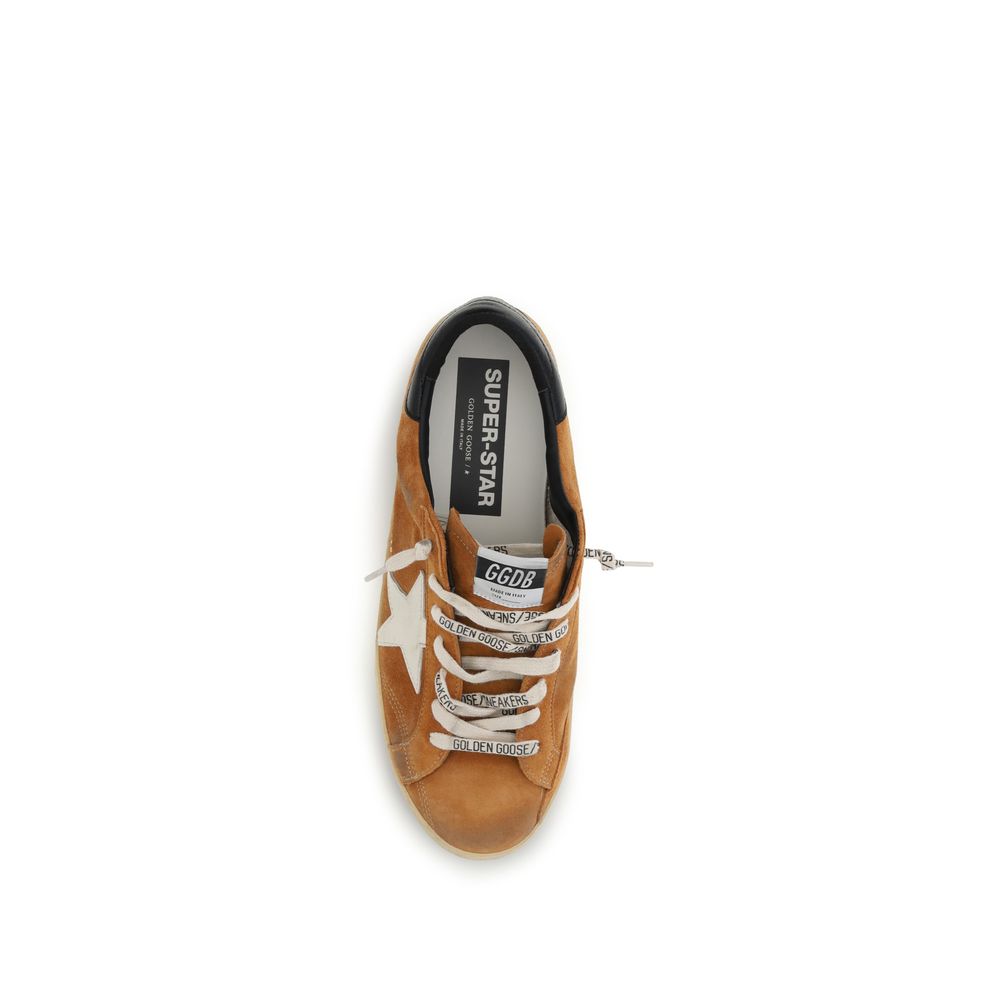 Golden Goose Braune Kalbsleder Bos Taurus Low Top Sneaker