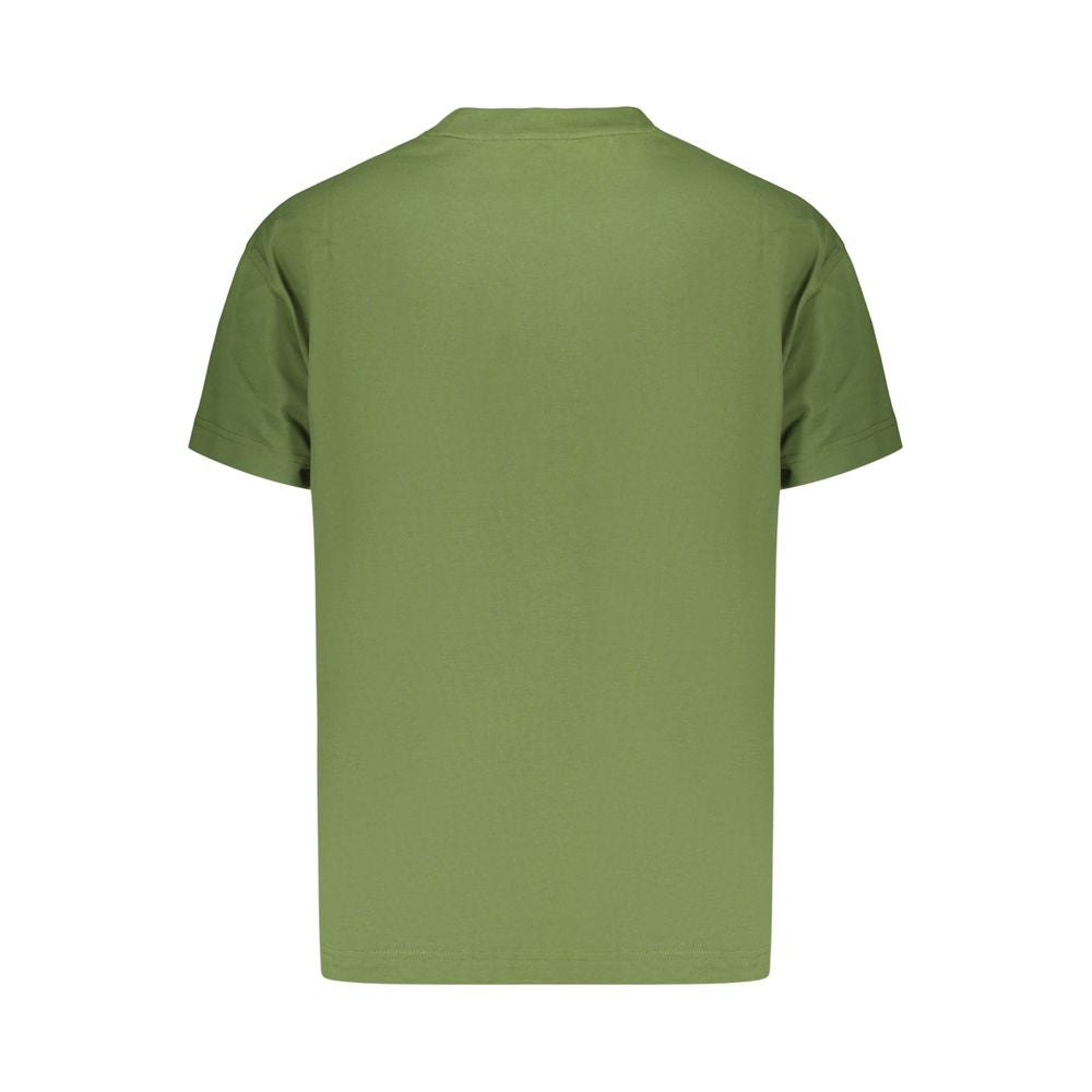 Refrigiwear Grünes Baumwoll-T-Shirt für Herren