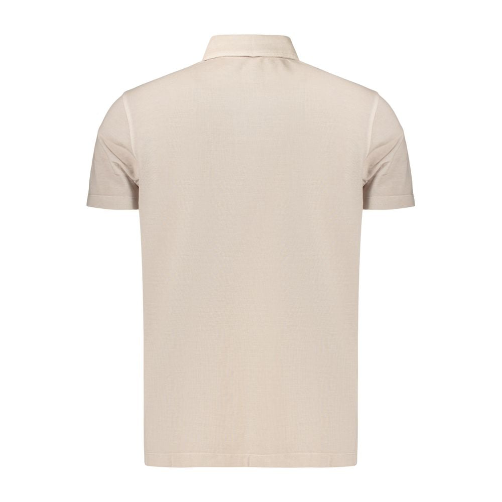 Refrigiwear Beige Baumwoll-Poloshirt für Herren