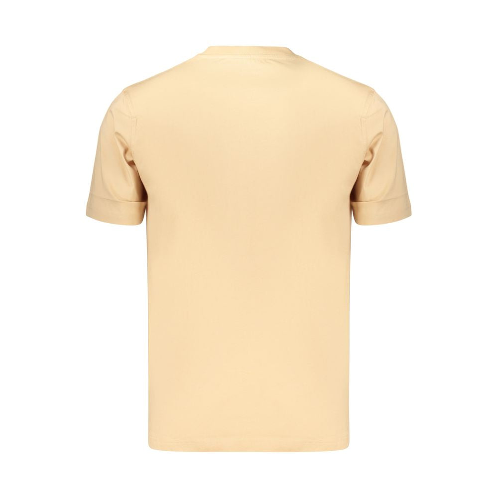 Refrigiwear Beige Baumwoll-T-Shirt für Herren