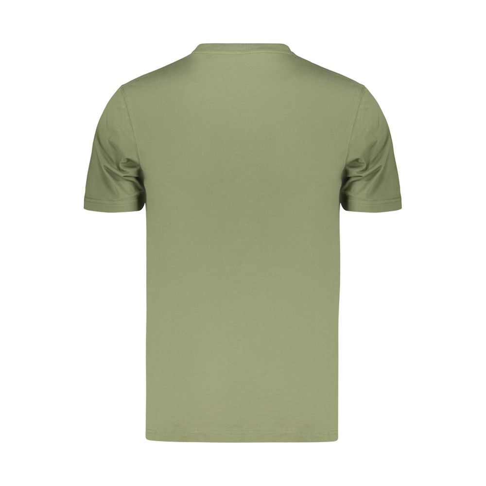 Refrigiwear Verde Baumwoll-T-Shirt für Herren