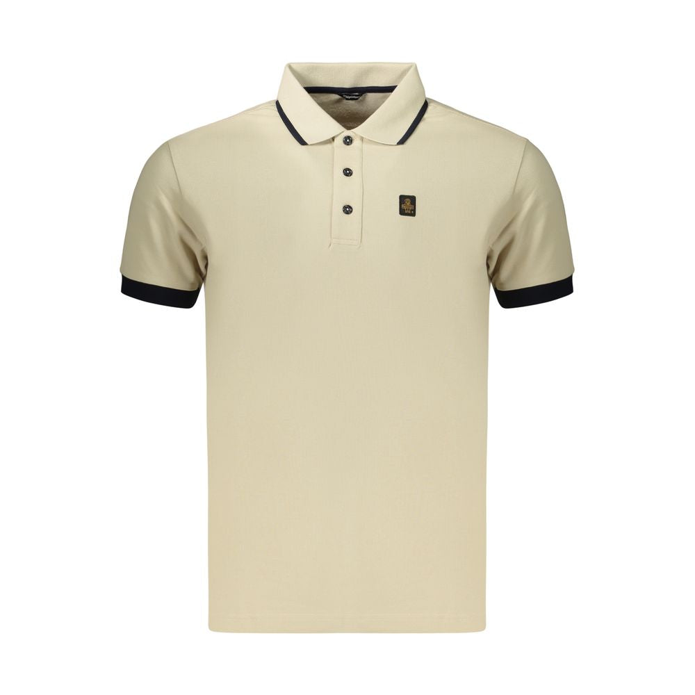 Refrigiwear Beige Baumwoll-Poloshirt für Herren