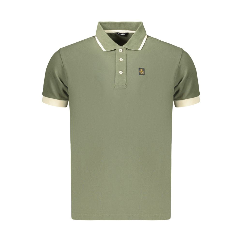 Refrigiwear Herren-Poloshirt Verde aus Baumwolle