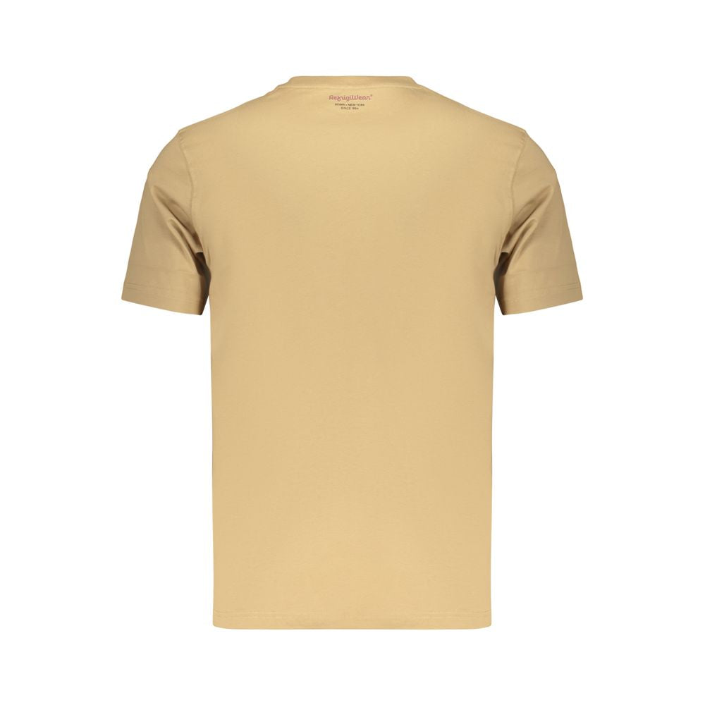 Refrigiwear Braunes Baumwoll-T-Shirt für Herren
