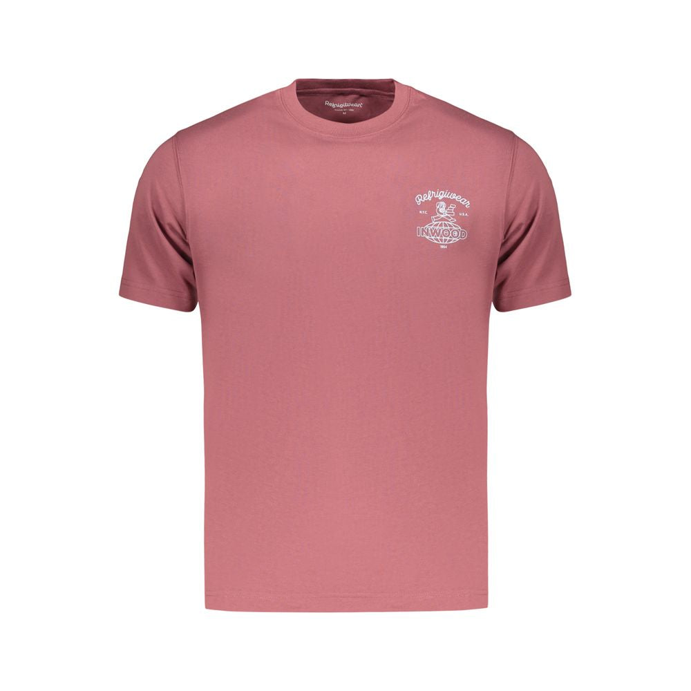 Refrigiwear Baumwoll-T-Shirt in Rot