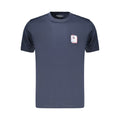 Refrigiwear Blaues Baumwoll-T-Shirt für Herren