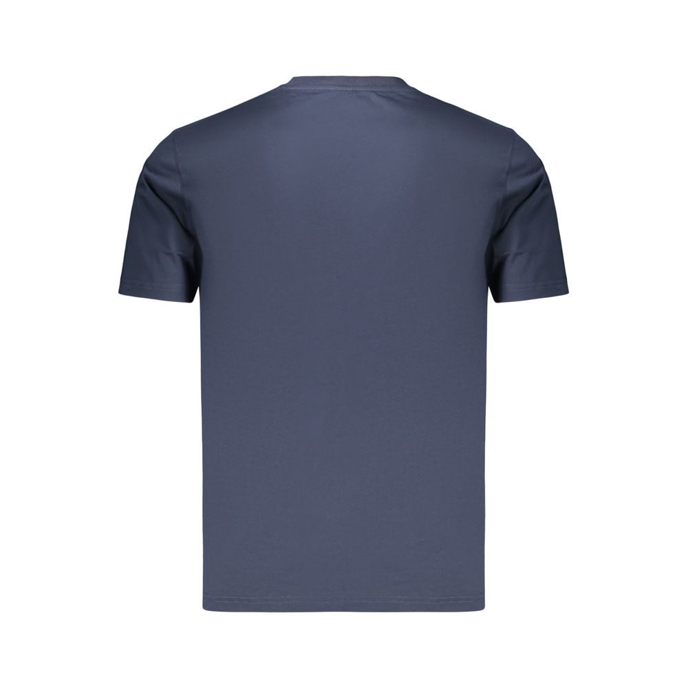 Refrigiwear Blaues Baumwoll-T-Shirt für Herren