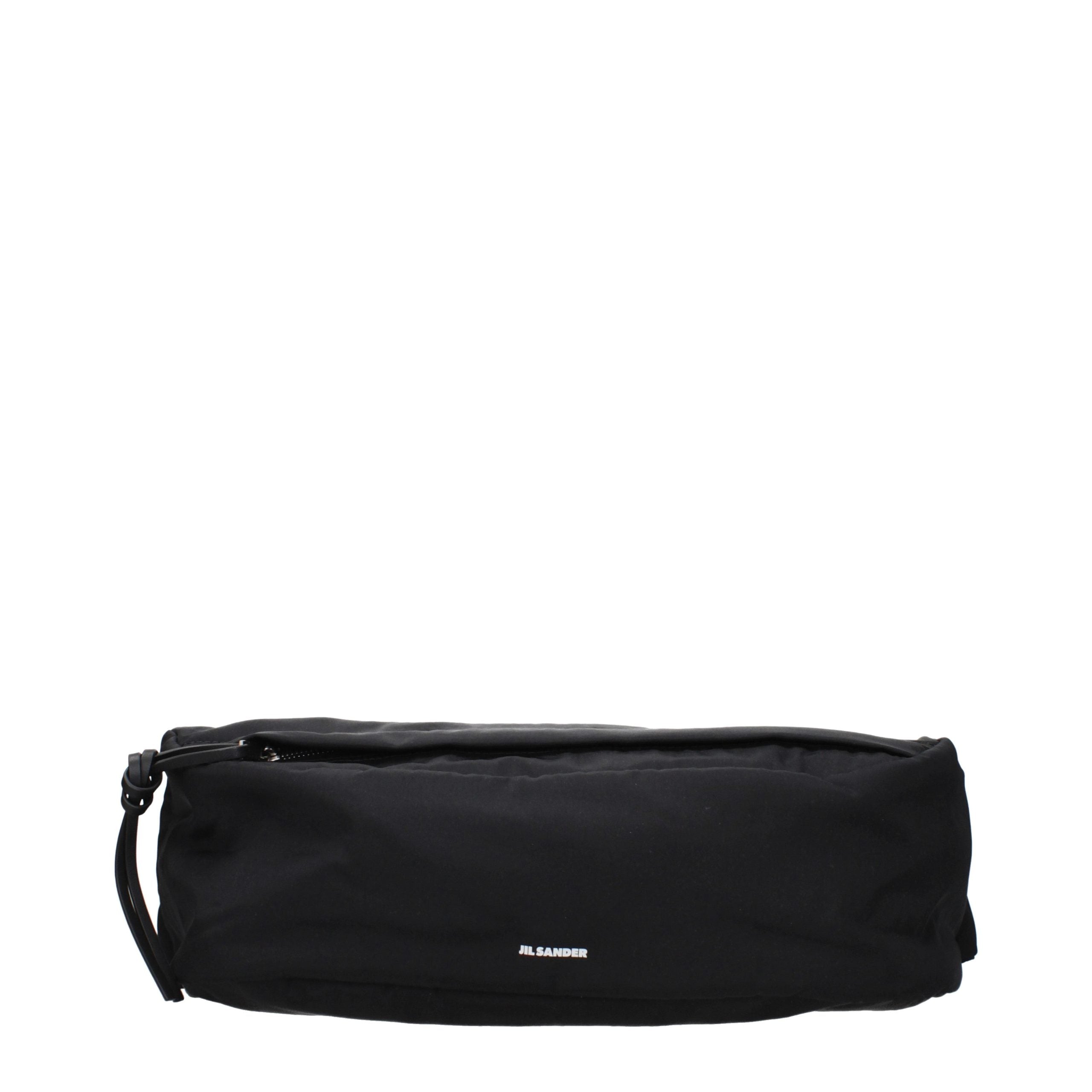 Jil Sander Schwarzer Rucksack aus Stoff