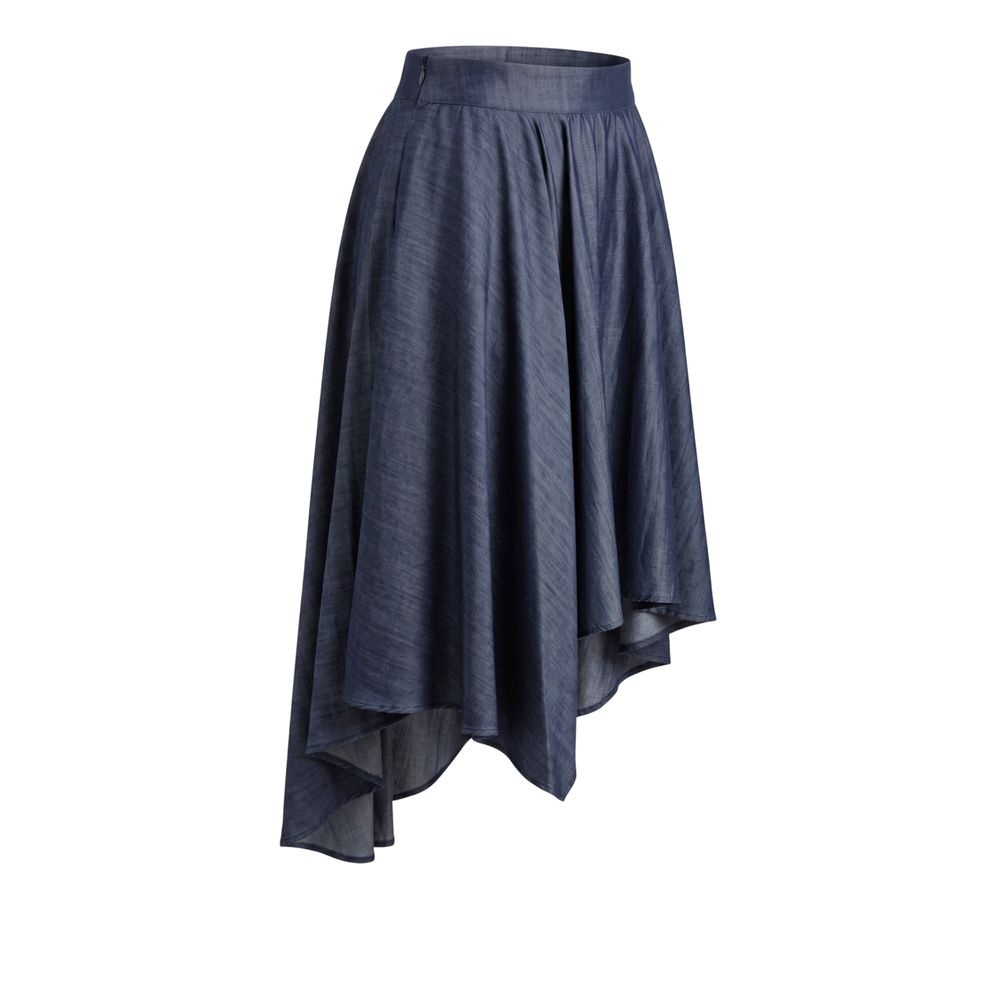 Trussardi Jeans Blaue Jeansrock für Damen