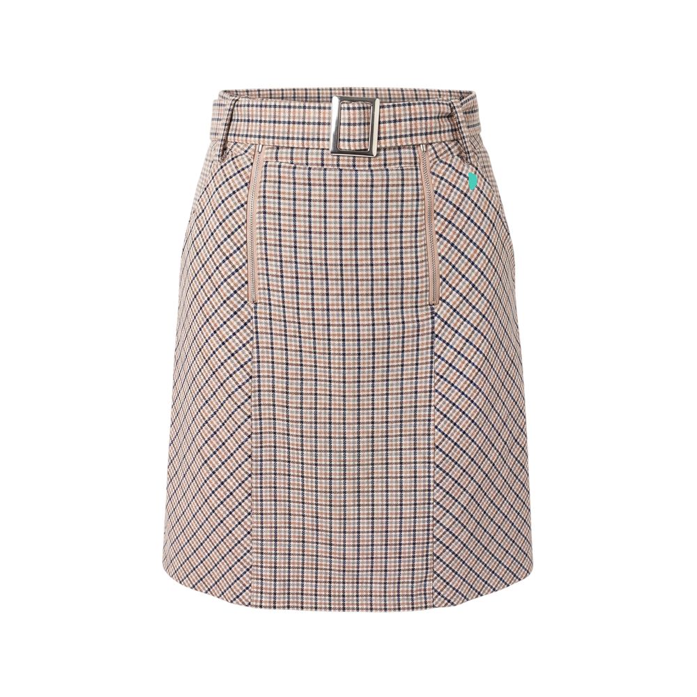 Trussardi Jeans Weißer Baumwollrock