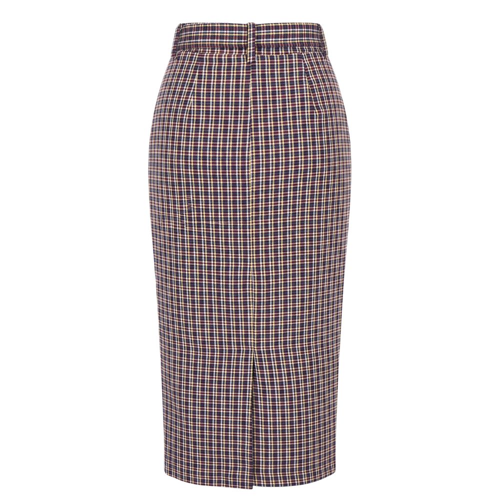 Trussardi Jeans Schwarzer Baumwollrock für Damen
