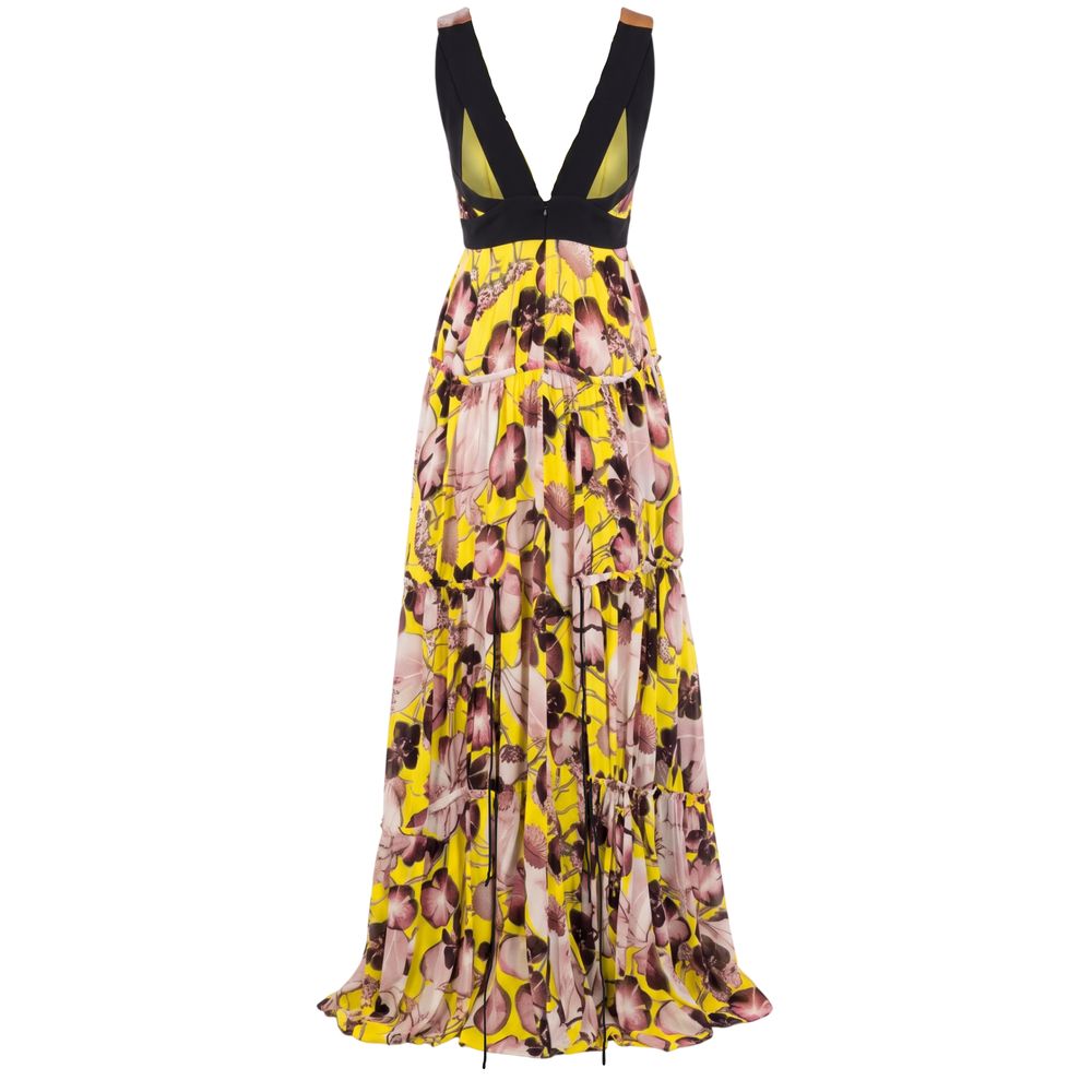 Trussardi Gelbes Seidenkleid für Damen