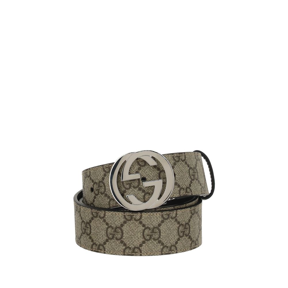 Gucci Brauner Baumwollgürtel Regular