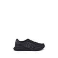 Dolce & Gabbana Schwarze Stoff-Sneaker