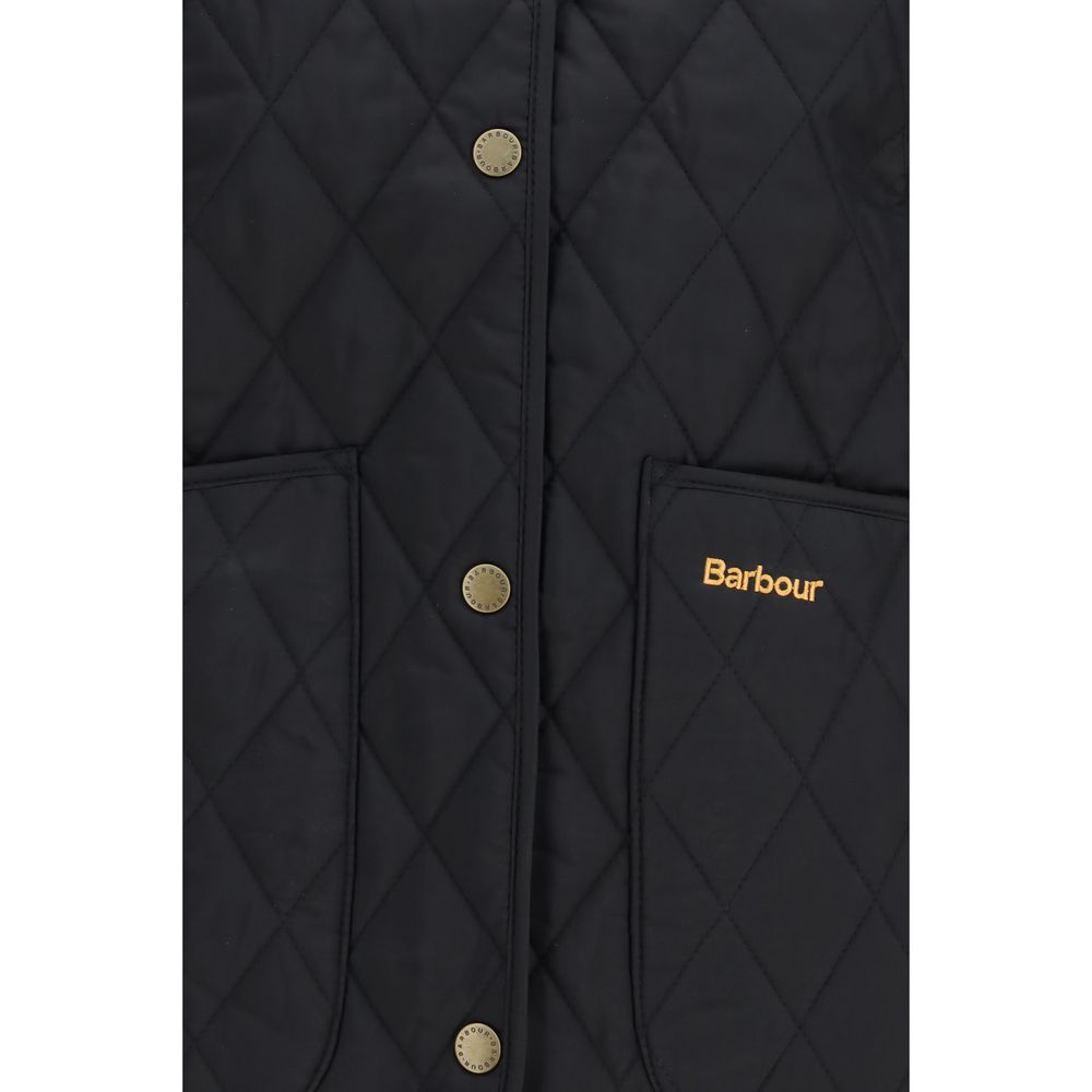 Barbour Blaue Shell-Jacke aus Polyamid