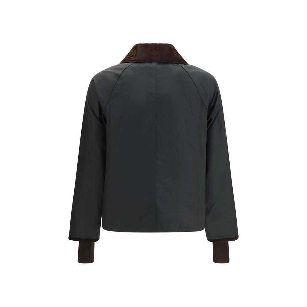 Barbour Zweifarbige Baumwoll-Shell-Jacke