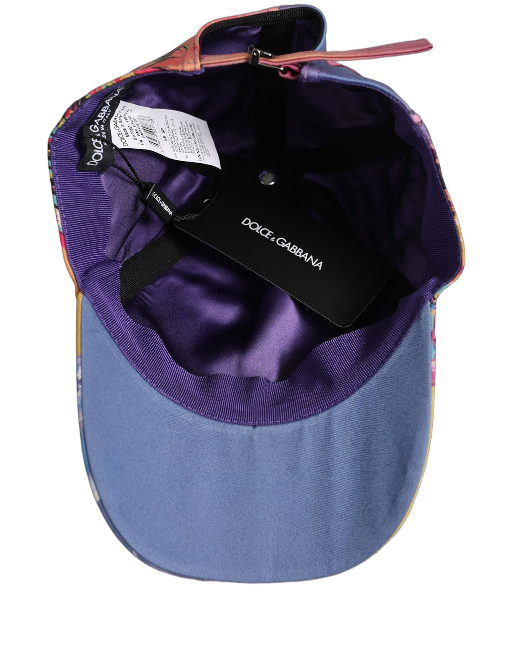 Dolce & Gabbana Baseballkappe "Capello" im tropischen Multicolor-Design