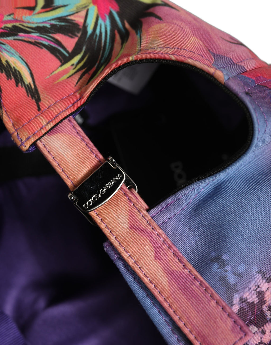 Dolce & Gabbana Baseballkappe "Capello" im tropischen Multicolor-Design
