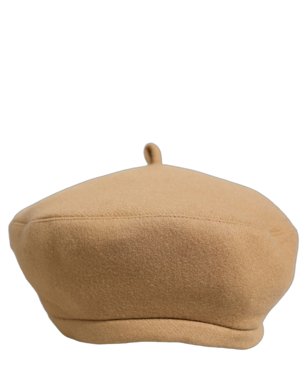 Dolce & Gabbana Beige Woll-Baskenmütze im französischen Stil Capello Hut