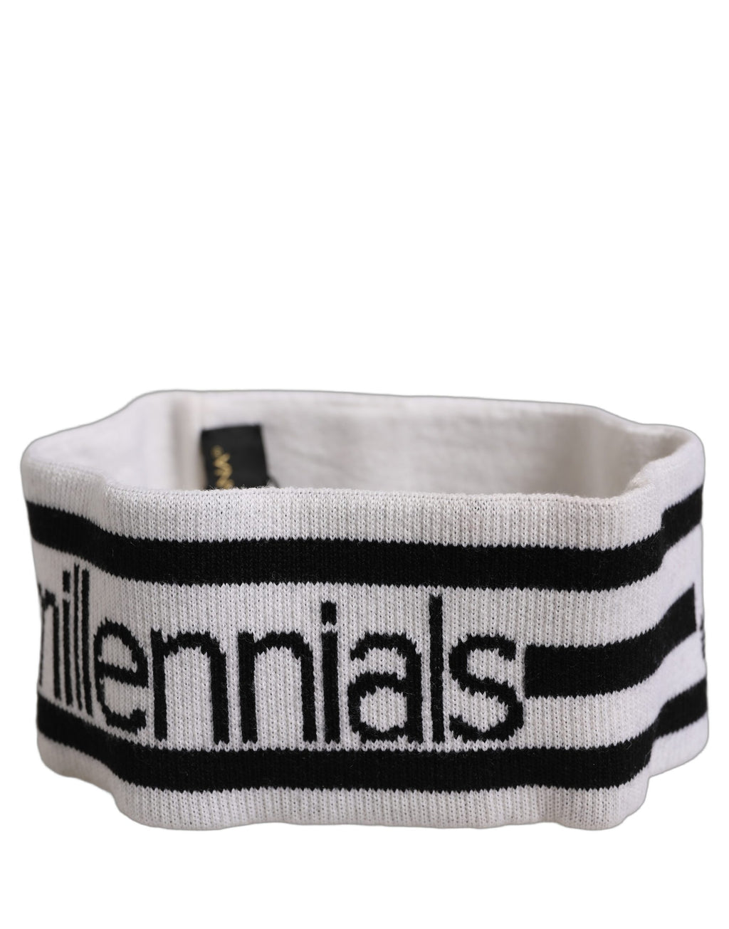 Dolce & Gabbana Stirnband aus weißer Wolle #DGmillennials One Size