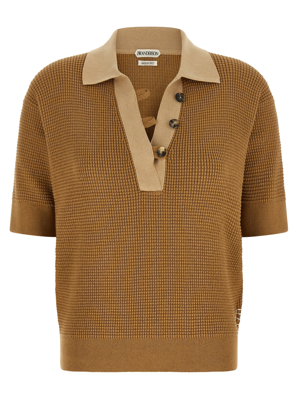 J.W.Anderson Beige Cotton Polo Shirt