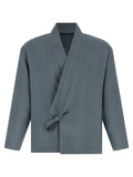 Kenzo Grauer Wollblazer