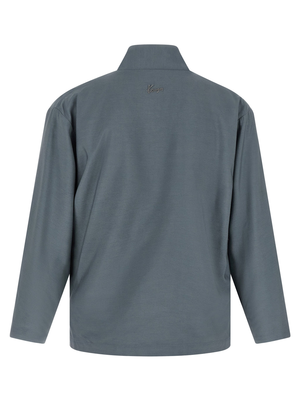 Kenzo Grauer Wollblazer