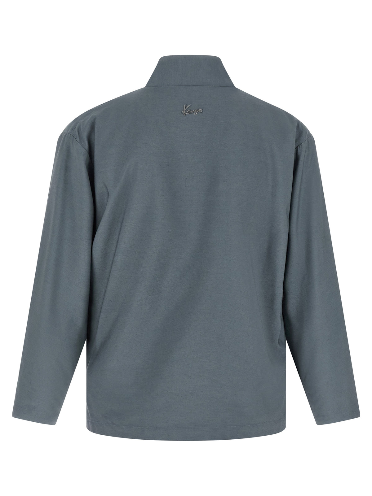 Kenzo Grauer Wollblazer