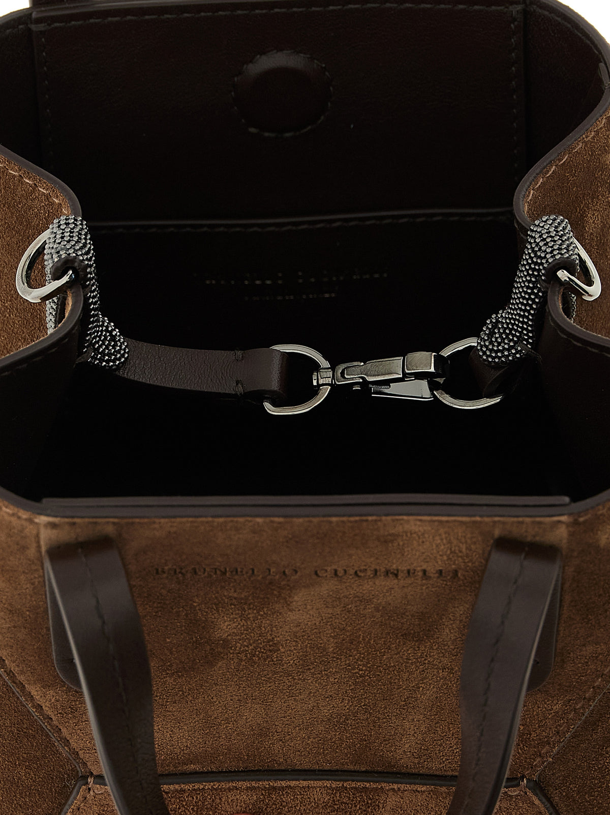 Brunello Cucinelli Braune Kalbsleder-Handtasche