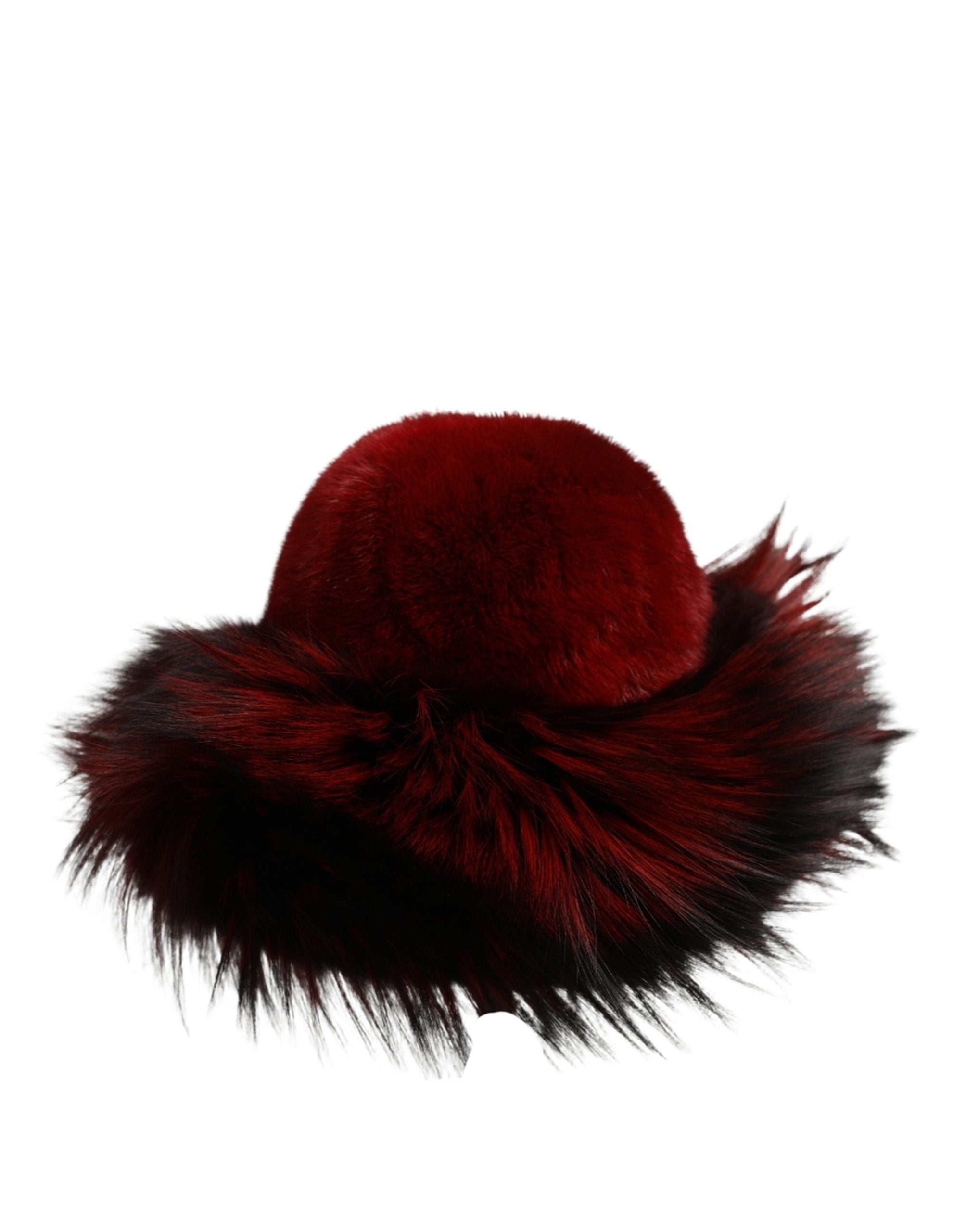 Dolce & Gabbana Damen-Bucket-Hat aus Rotfuchs- und Nerzfell