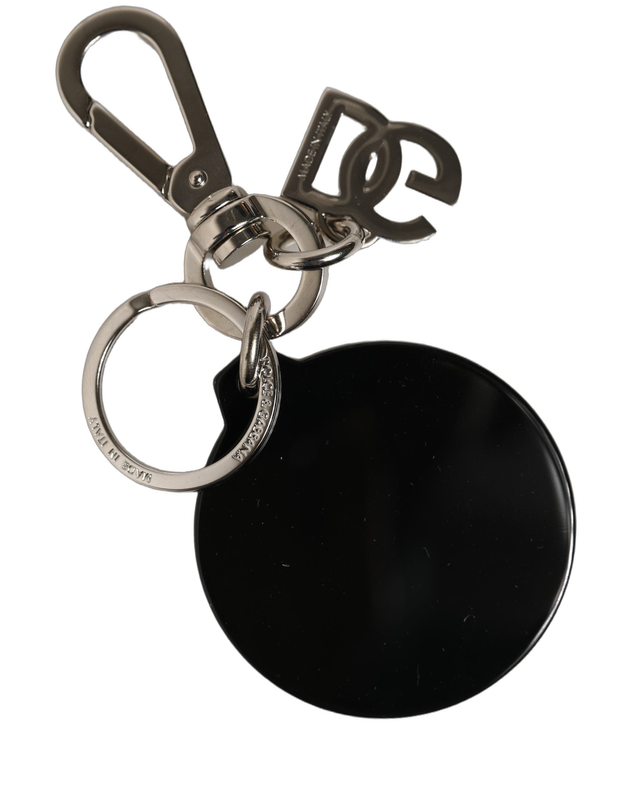 Dolce & Gabbana Schwarzer Fushiguro Megumi Charm Metall Schlüsselanhänger