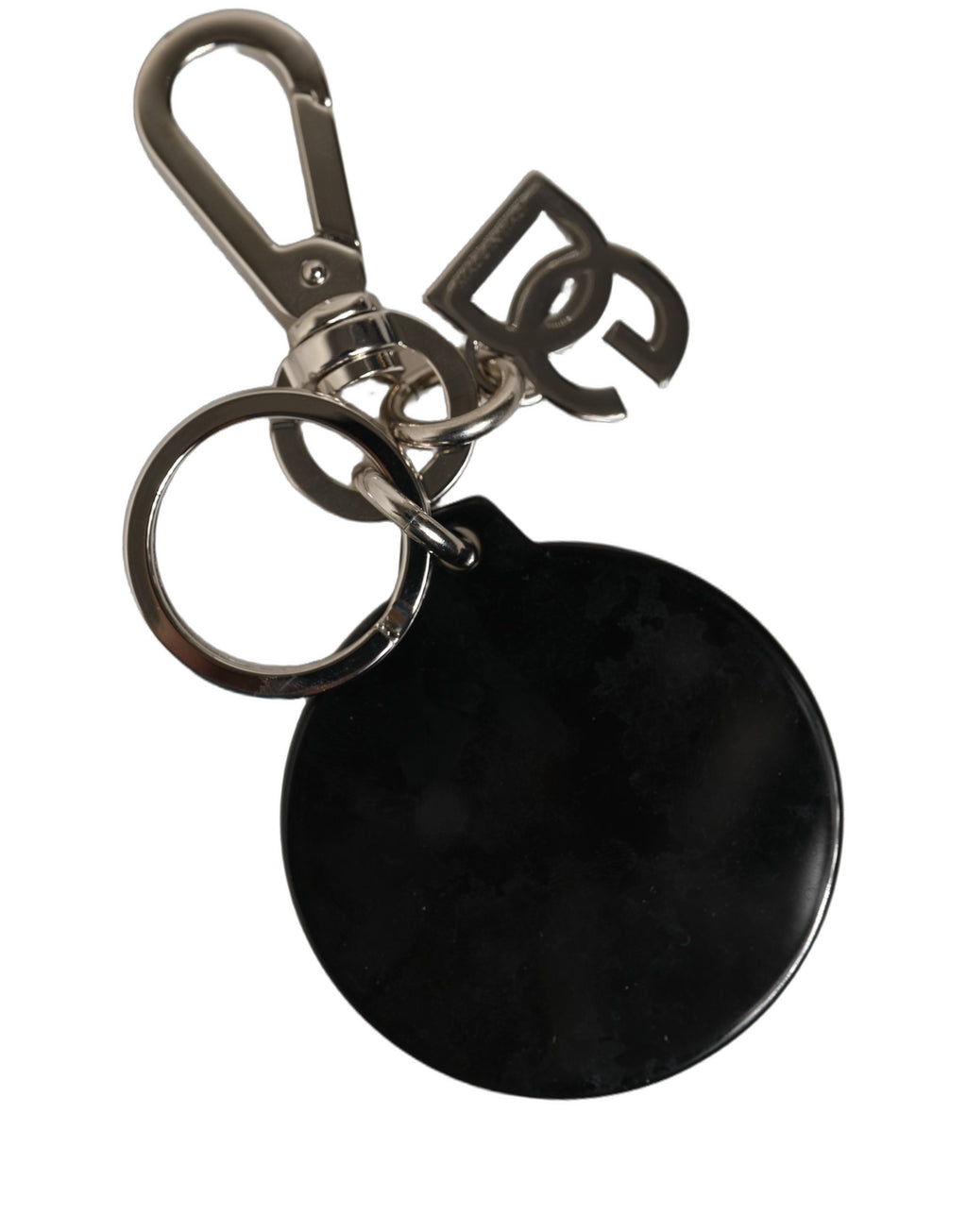 Dolce & Gabbana Schwarzer Kaisen Satoru Gojo Charm Metall Schlüsselanhänger