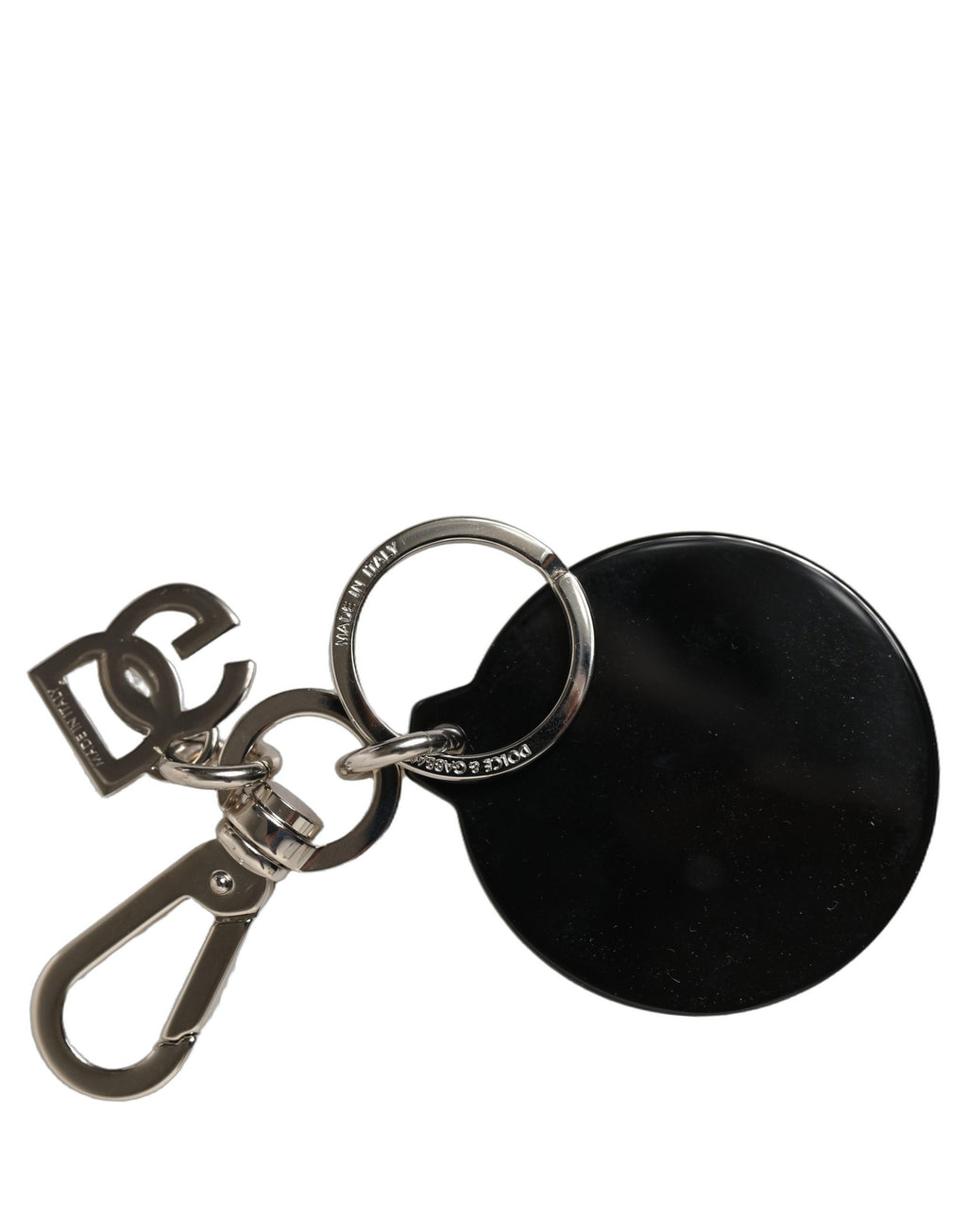 Dolce & Gabbana Schwarzer Kaisen Toge Inumaki Charm Metall Schlüsselanhänger