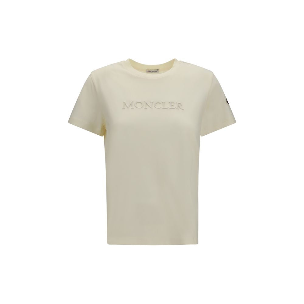 Moncler Beiges Baumwoll-T-Shirt