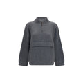 Brunello Cucinelli Grauer Kaschmir-Pullover